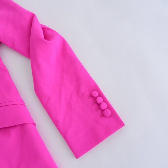Generation Love New York Goldie Magenta Pink Single Button Blazer S - Picture 5 of 12